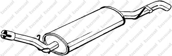 Toba esapament finala BOSAL 227-011