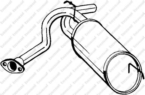 Toba esapament finala BOSAL 229-755