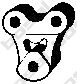 Banda cauciuc, sistem de esapament BOSAL 255-069