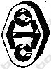Banda cauciuc, sistem de esapament BOSAL 255-085