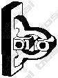 Imagine Banda cauciuc, sistem de esapament BOSAL 255-313