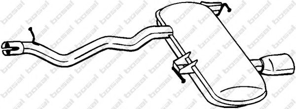 Toba esapament finala BOSAL 278-673