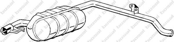 Toba esapament finala BOSAL 280-901