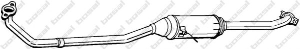 Toba esapamet intermediara BOSAL 281-485