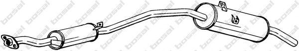 Toba esapamet intermediara BOSAL 282-115