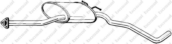 Toba esapamet intermediara BOSAL 282-199