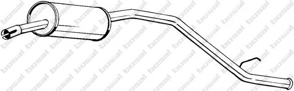 Toba esapament finala BOSAL 283-295