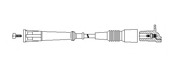 Imagine fisa bujii BREMI 122/55