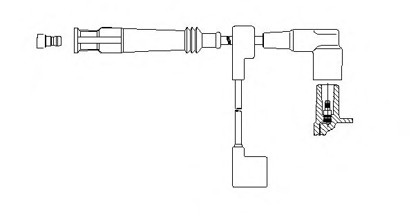 Imagine fisa bujii BREMI 128/65