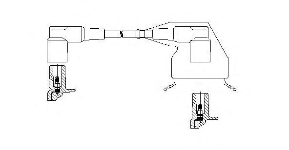 Imagine fisa bujii BREMI 132/75