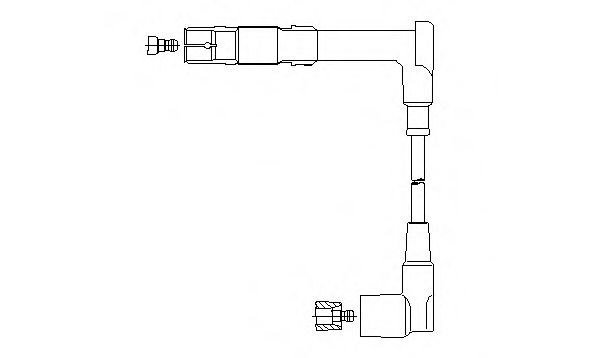 Imagine fisa bujii BREMI 156/45