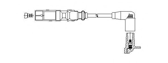 Imagine fisa bujii BREMI 162/45