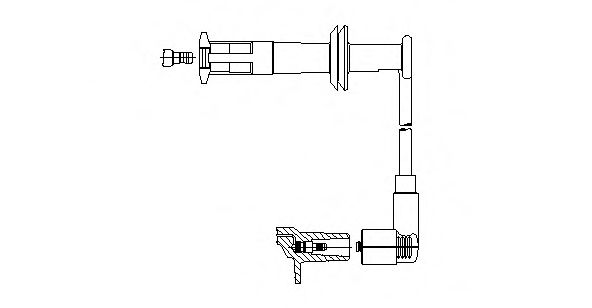 Imagine fisa bujii BREMI 173/30