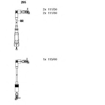 Imagine Set cablaj aprinder BREMI 295