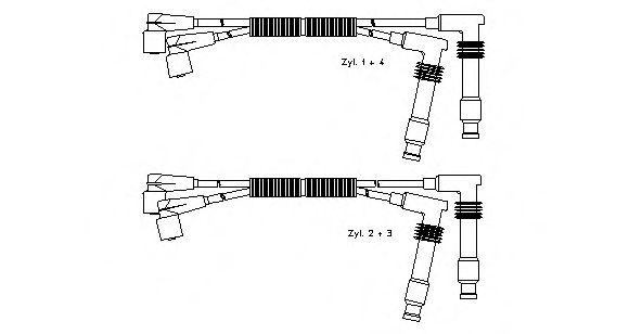 Imagine Set cablaj aprinder BREMI 300/673