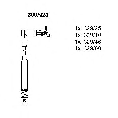 Imagine Set cablaj aprinder BREMI 300/923