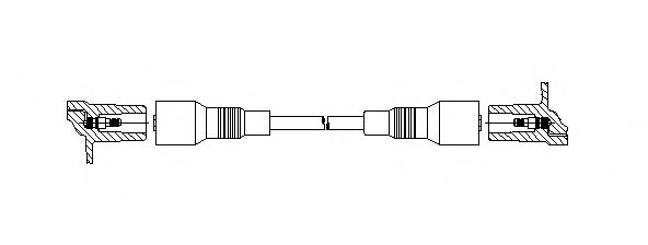 Imagine fisa bujii BREMI 350/100