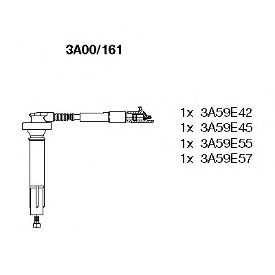 Imagine Set cablaj aprinder BREMI 3A00/161