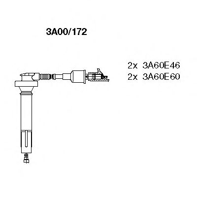 Imagine Set cablaj aprinder BREMI 3A00/172