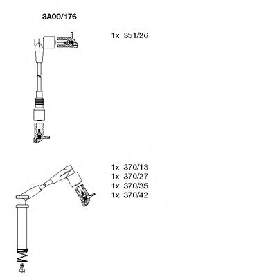 Imagine Set cablaj aprinder BREMI 3A00/176