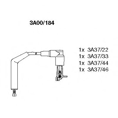 Imagine Set cablaj aprinder BREMI 3A00/184