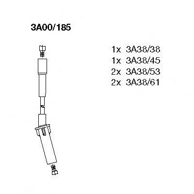 Imagine Set cablaj aprinder BREMI 3A00/185