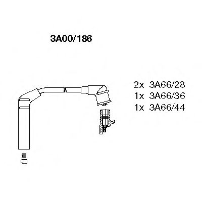 Imagine Set cablaj aprinder BREMI 3A00/186