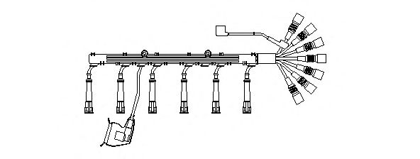 Imagine Set cablaj aprinder BREMI 517/100