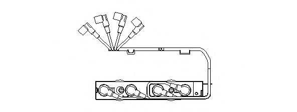 Imagine Set cablaj aprinder BREMI 573/100