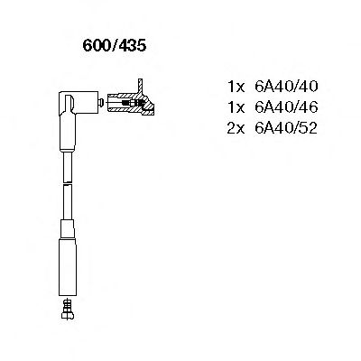 Imagine Set cablaj aprinder BREMI 600/435