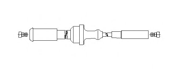 Imagine fisa bujii BREMI 6A13/75