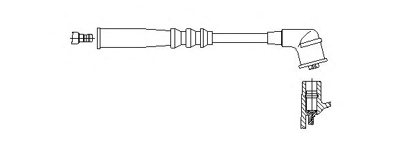 Imagine fisa bujii BREMI 709/54