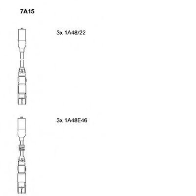 Imagine Set cablaj aprinder BREMI 7A15