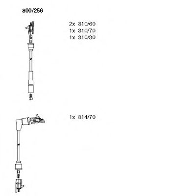 Imagine Set cablaj aprinder BREMI 800/256