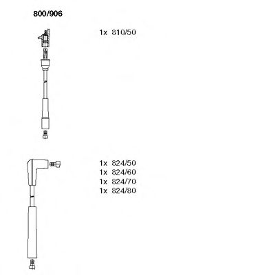 Imagine Set cablaj aprinder BREMI 800/906