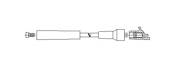 Imagine fisa bujii BREMI 825/64