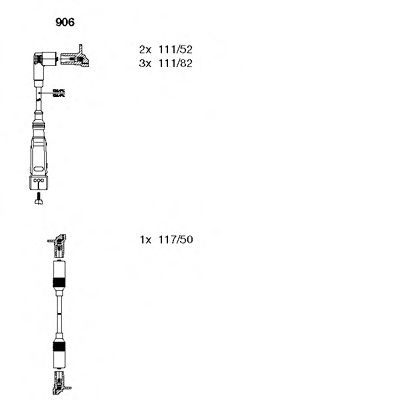 Imagine Set cablaj aprinder BREMI 906