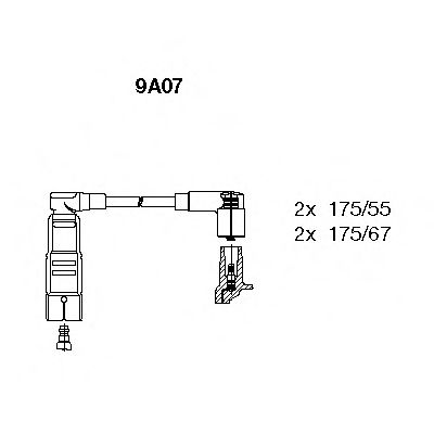 Imagine Set cablaj aprinder BREMI 9A07