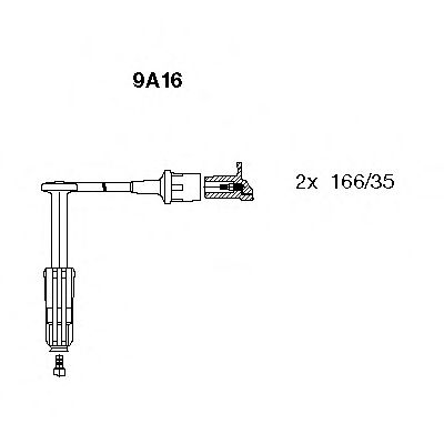 Imagine Set cablaj aprinder BREMI 9A16