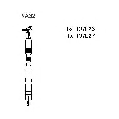 Imagine Set cablaj aprinder BREMI 9A32