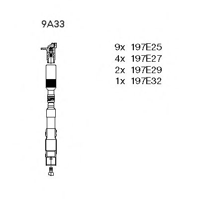 Imagine Set cablaj aprinder BREMI 9A33