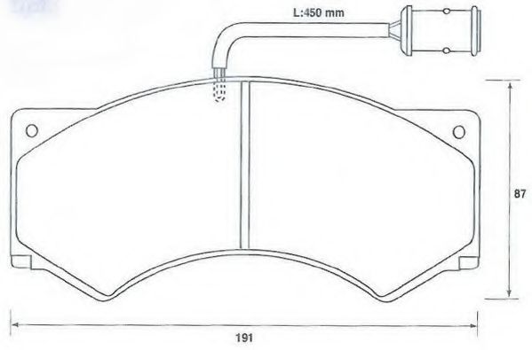 Imagine set placute frana,frana disc JURID 2902409561