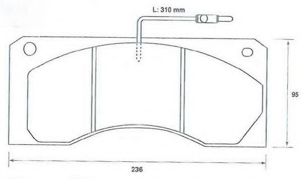 Imagine set placute frana,frana disc JURID 2904409561