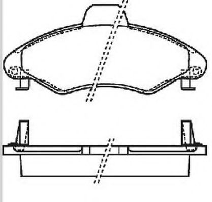 Imagine set placute frana,frana disc JURID 571964D