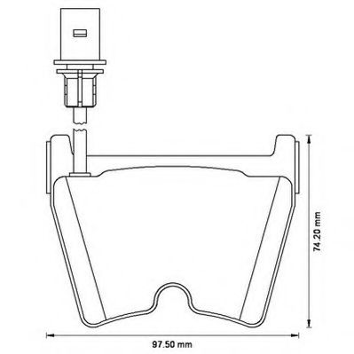 Imagine set placute frana,frana disc JURID 573195J-AS