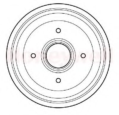 Imagine Tambur frana BENDIX 329701B