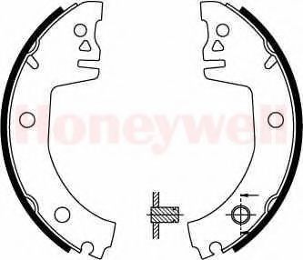 Imagine Set saboti frana BENDIX 361535B