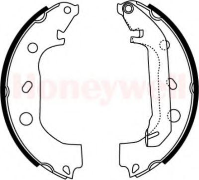 Imagine Set saboti frana BENDIX 362416B