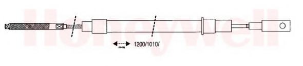 Imagine Cablu, frana de parcare BENDIX 431103B