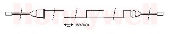 Imagine Cablu, frana de parcare BENDIX 431239B